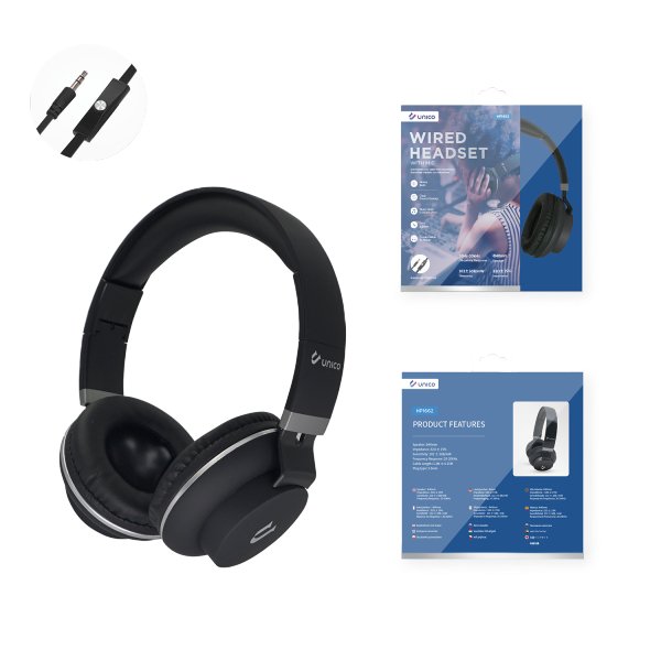 Unico HP - 1662 Cuffie con Microfono - TongDa